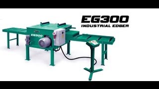 EG300 Industrial Multirip Board Edger in Action  WoodMizer [upl. by Silvia358]