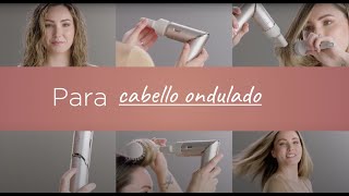 CÓMO ALACIAR EL CABELLO  Cabello Ondulado  Shark Beauty México [upl. by Enyleuqcaj]