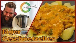 Jägergeschnetzeltes  Thermomixrezepte aus dem Wunderkessel [upl. by Wasson761]