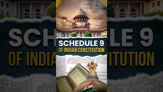 Schedule 9 of Indian Constitution schedulesofindianconstitution [upl. by Rizzo]