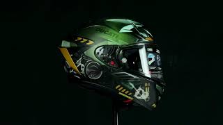 Ducati Streetfighter V4SP Unica on Shoei X15 Helmet Custom Handmade Airbrush by Shinabe Design [upl. by Coplin987]