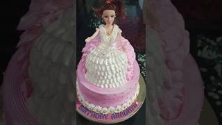 Barbie theme cake bakemehappybymansi [upl. by Glendon815]