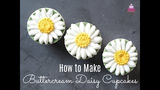 Buttercream Daisy Cupcakes [upl. by Ful]