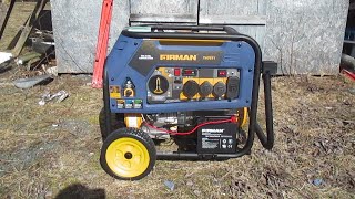 How to assemble and operate a generator Firman trifuel in this video [upl. by Shanon]