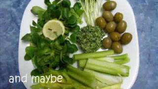 Raw Food Recipe Green Tahini or Sesame Pesto  lab test [upl. by Euqitsym]