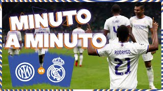 ⏱ MINUTO A MINUTO  Inter  Real Madrid [upl. by Boaten]