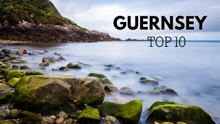 Top 10 Places to Visit in Guernsey Channel Islands  Travel Video 4K [upl. by Hamon]