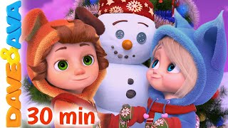 ❄️ Christmas Time amp More Christmas Songs  Jingle Bells amp Winter Fun with Dave and Ava ❄️ [upl. by Brenden]