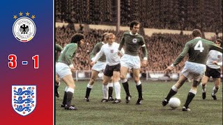 Germany vs England 3  1  Extended Highlights amp Goals 1972 UEFA European Championship [upl. by Eidda11]