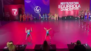 🔥 Fire Kids 🔥  duet Zuzia i Helena Mistrzostwa Egurrola Dance Studio 20012022 Raszyn [upl. by Dorlisa]