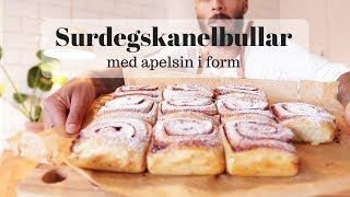 Surdegskanelbullar med apelsin i form [upl. by Emyle328]