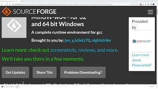 File Has Been Downloaded Incorrectly Error MinGW64 SourceForge install Windows 10 Fix [upl. by Alexina]