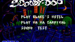 Scooby Doo Mystery Blakes Hotel Sega Genesis  Megadrive [upl. by Anitsua901]