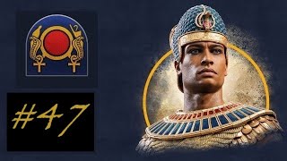 Vamos jogar Total War Pharaoh – Ramsés 2ª tentativa Parte 47 [upl. by Hyacinthia]