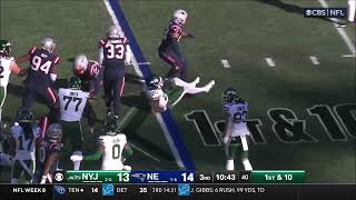 Christian Elliss  Highlights  Patriots vs New York Jets  NFL Week 8 2024 [upl. by Eetak649]