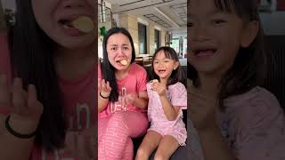 Kid helps crying mom 🍌🤣❤️👧🏻✅🌈🚀😱 [upl. by Nagaem]