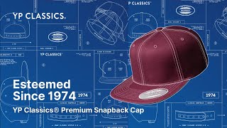 YP Classics® Premium Snapback Cap  Esteemed Since 1974 [upl. by Awram373]