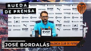 RUEDA DE PRENSA DE JOSÉ BORDALÁS PREVIA AL CD UTRILLASVALENCIA CF [upl. by Meyer]