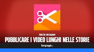 Tagliare automaticamente i video per le storie di Instagram su Android [upl. by Jola]