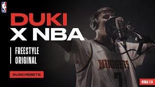 DUKI  NBA FREESTYLE VIDEO OFICIAL [upl. by Herculie]