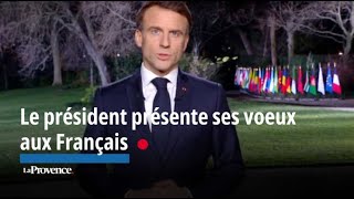 Emmanuel Macron a présenté ses voeux aux Français [upl. by Oetam625]