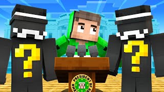 Which New Friend Will Become MAYOR In My Minecraft World Doodle Town [upl. by Leinadnhoj]