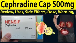 Cephradine 500 mg capsule Uses in Hindi  Review nensif capsule uses in hindi  Uses Side Effects [upl. by Adile]