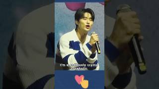 BYEON WOO SEOK SINGING LOVEHOLIC IN FAN MEETING SINGAPORE byeonwooseok shortsfeed trendingshorts [upl. by Cy165]