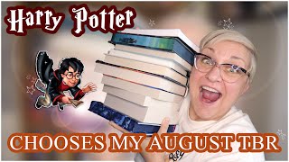 Harry Potter Picks My August Reads 🪄🔮📚👀 augustreads tbrgame [upl. by Newman]