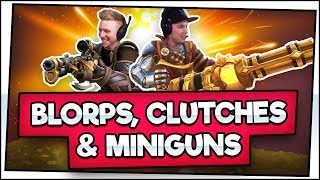 BLORPS CLUTCHES amp MINIGUNS Ft Baggins Realm Royale Masters Gameplay [upl. by Dyrraj]