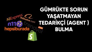 Yurt Dışından Gümrükte Sorun Yaşatmayacak Tedarikçi Agent Bulmak [upl. by Daryl591]