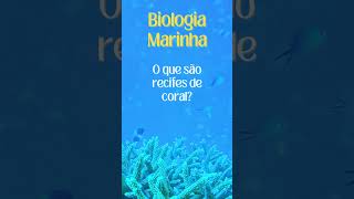 Biologia Marinha Recifes de Coral [upl. by Annabelle]