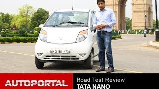 Tata Nano Twist Review quotTest Drivequot  AutoPortal [upl. by Anilosi]