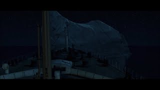 Titanic  Iceberg Collision  12 HD [upl. by Kaylil]