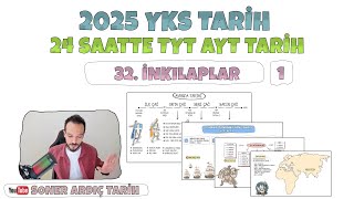 24 SAATTE TYT  AYT TARİH 32 ATATÜRK DÖNEMİ İNKILAPLAR 1  2025 YKS tyttarih ayttarih [upl. by Willey29]