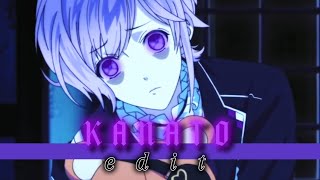 Kanato Sakamaki edit  Diabolik Lovers  Gimme more  slayyyter remix slowed [upl. by Osnofledi26]