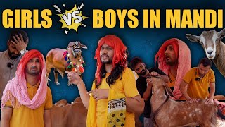 Girls vs Boys in Mandi  DablewTee  Funny Skit  Eid Ul Azha 2024 [upl. by Brendin]