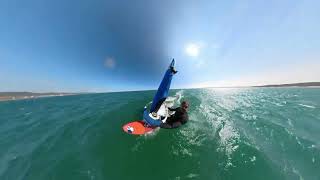 Windsurfing Gruissan plage France  19082024 [upl. by Eityak]