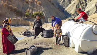 Installing a Water Tank at the Spring 💧🚜  Salahaddins Mission with Family and Friends [upl. by Noelani97]