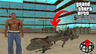 Secret Star War SpeedBike Found In GTA San Andreas Hidden Spot [upl. by Steffin]