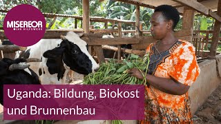 Uganda quotBildung Biokost und Brunnenbauquot [upl. by Juback]