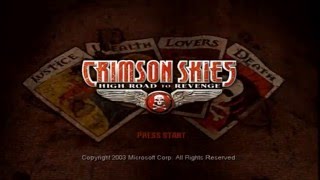 Crimson Skies Original Xbox  Title ScreenAttract Mode [upl. by Ociram]