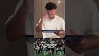 Tyler Allgeier reacts to his 4thquarter touchdown vs the Cowboys touchdown highlight reaction [upl. by Edy]