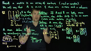 Matrix Addition Scaling and Transposing Operations [upl. by Sergeant552]