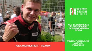 Maashorst Racing Team  Musa Latvia 2024  FIA EUROPEAN AUTOCROSS CHAMPIONSHIP  ROUND 2 [upl. by Haela]