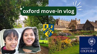 OXFORD UNI MOVING IN VLOG  freshers week room tour etc [upl. by Gerhan]