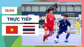 🔴 Việt Nam vs Thái Lan  Futsal NữWomens  เวียดนาม  ไทย  Chung Kết Căng Thẳng [upl. by Hepsiba748]