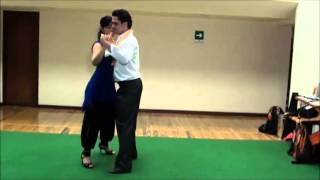 8 ALEXANDER Y ALEJANDRA Milonga Intermedia 1 Técnicas útiles en milonga [upl. by Akinohs]