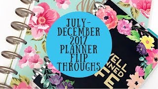 2017 Planner Flipthroughs Classic amp Mini [upl. by Acysej]