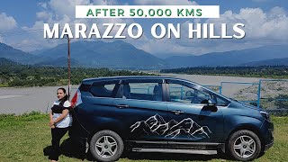 Mahindra Marazzo On Hills OFFROADING HILL CLIMBING TEST  Unexplored Part In Himachal Pradesh [upl. by Morrell]